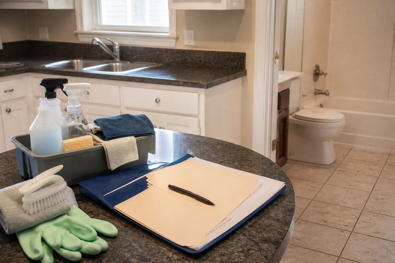 Move-Out Cleaning Starts With an Empty-Home Checklist